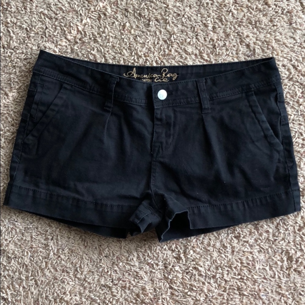 Black American Rag Shorts